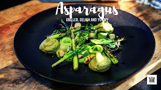 How to create the most delicious grilled Asparagus with Australian Macadamias | Chef Sebastian Simon