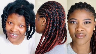 All Back Feed In Braids | Beginners Friendly | Protective Hairstyle  Braids