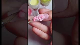 Acrylic flower 2023 | acrylic nail flowers design press on nail | art 2023 beautiful nail art 2023