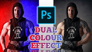 Dual Colour Effect Techniques in Photoshop 2021 | #Shorts