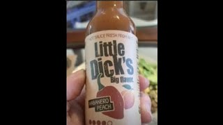 Little Dicks Habanero Peach Hot Sauce