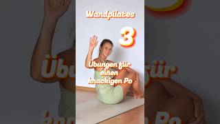 Wandpilates für deinen knackigen Po #wandpilates #pilates #trending  #sports