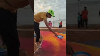 Chhatrapati Shivaji Maharaj biggest rangoli in India l 4k full screen l Shivaji jayanti 2022