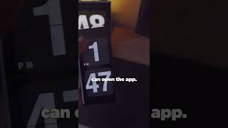 App name is Flip clock by Alynx Zhou #shorts