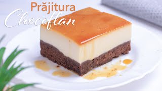 Prajitura Chocoflan | Prajitura cu crema de zahar ars | Prajitura imposibila