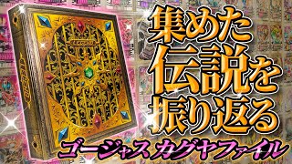 【ガッチャード】輝くカード収納「ゴージャスカグヤファイル」にレジェンドライダーのカードを収めて1年間の収集を振り返ろう