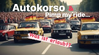 IM CHECK: Deutsche Straßenregeln! Was du über Autokorsos und aufgemotzte Karren wissen solltest! 🇩🇪