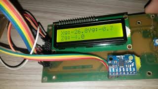 Test Gyro MPU6050