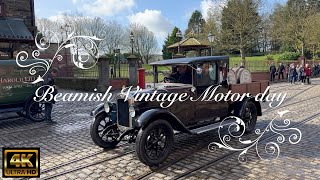 Join Us At The Beamish Vintage Motor Day - 4K #vintagecars