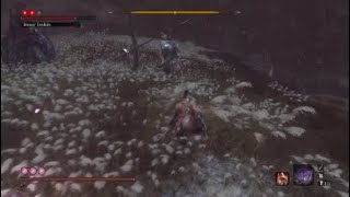 Sekiro - Inner Isshin, demon bell, no damage