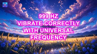 Vibrate Correctly With Universal Frequency 999 Hz - Wealth, Love, Healing Energy - Miracle Happens