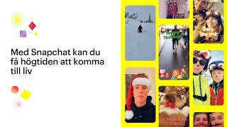 Fira den festliga shoppingsäsongen på Snapchat