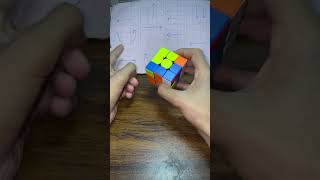 How to Solve a 3 by 3 rubikscube Trick #foryou #howtosolve3by3rubik #puzzle