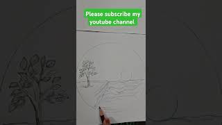 How to draw sunset nature art drawing #nature #art #sunset #drawing #painting