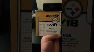 Steelers fact/trivia 8/17/24 & 8/18/24