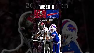 🏅BUFFALO BILLS defeated TAMPA BAY Bucs 24-18| WEEK 8|#shorts#nfl