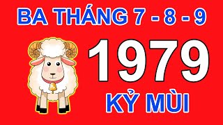 Tử Vi Tuổi Kỷ Mùi 1979 Trong 3 Tháng 7, 8, 9 2024 Âm lịch Giáp Thìn | Triệu Phú Tử Vi