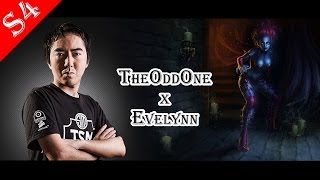 【Projungle 職業打野】S4 TSM Theoddone Evelynn 伊芙琳 June. 13 11/7/12