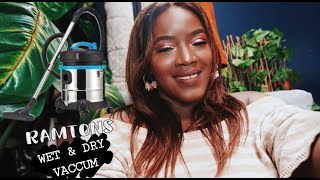 RAMTONS WET & DRY VACUUM REVIEW | Let's talk appliances! +washing machine update (Crystal Olisa)