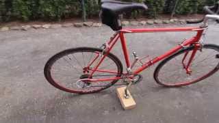 Old soviet "Sputnik" (CNYTHNK) bicycle with most of parts upgraded - now urban commuter