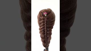 Easy hairstyle #shorts #shortfeed #shortviral #youtubeshorts #bridal #hairstyle