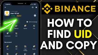 How to Find Your Binance UID | Find Binance User ID