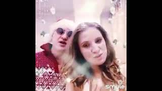 Друзьям из Москвы! С Новым годом!🎄#musicvideo #smule #живойзвук #юлиясавичева #новогодняя 🎶🔥