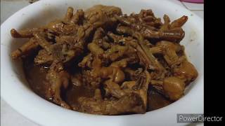 Spicy Adobo Chicken Feet