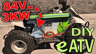 84V 3000W Mini ATV Teaser [Fardriver + Kunray]