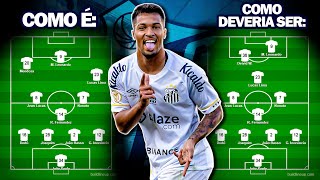 COMO o Santos DEVERIA jogar com os novos Reforços? ANÁLISE TÁTICA