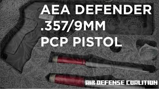 AEA .357/9MM PCP PISTOL UNBOXING #aeadefender ##airringer #aea