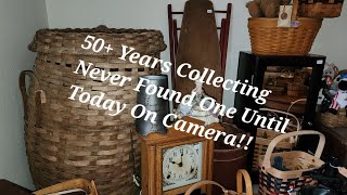 Incredible Find! WOW! 50 Years Collecting - Never Found THIS Antique Until TODAY! On Camera Find