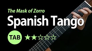 Spanish Tango (The Mask of Zorro) - Tab & Lesson