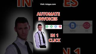 Automate Invoices with A Single Click #shorts