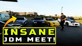 *INSANE* JDM Meet Up! R32 GTR, Mk4 Supra & More!