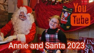 Annie meets Santa 2023