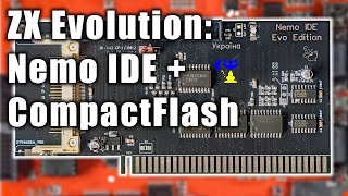 Плата расширения Nemo IDE + Compact Flash для ZX Evolution от Калантая