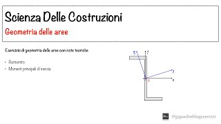 Scienza Delle Costruzioni: Geometria delle Aree 8.1