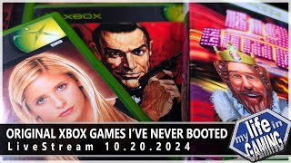 Original Xbox Games I've Never Booted :: LIVE STREAM