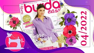 Burda Easy 4/2022 |DIY einfach kreativ 👗👚😻