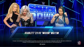 WWE Smackdown 21 July 2023 | Michin vs. Scarlett |Friday Night Smackdown 21/07/23