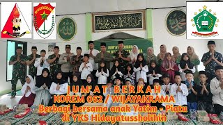 JUM'AT BERKAH KOREM 052/WIJAYAKRAMA