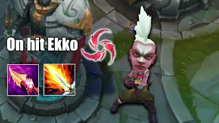 On Hit Ekko Top Lane might be Secretly BROKEN