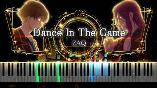 【ピアノ採譜】ようこそ実力至上主義の教室へ 2nd Season  OP / Dance In The Game - ZAQ