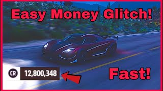 *EASY* FAST MONEY GLITCH IN FORZA HORIZON 5!!!