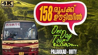 Ooty KSRTC Bus Trip | Palakkad to Ooty KSRTC Bus | 158 രൂപക്ക് ഊട്ടിയിൽ പോയി കറങ്ങാം | ഊട്ടി ബസ്