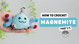 #499 | Amigurumi Magnemite (1/3) | Keychains | Crochet Pokémon Amigurumi | Free Pattern | Amiguworld