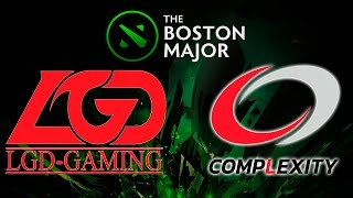 LGD Gaming vs compLexity - Group C Winners - Boston Major Dota 2