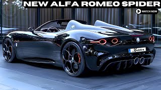 Unbelievable! 2025 Alfa Romeo Spider Roadster Is Here and It’s Amazing...