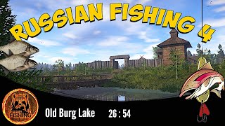 Russian Fishing 4 - Old Burg Lake - Bream - Jezioro Stary gród